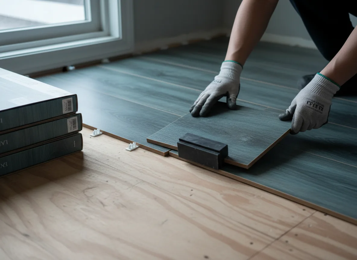 Luxury Vinyl Plank Installation company in Davenport, ND